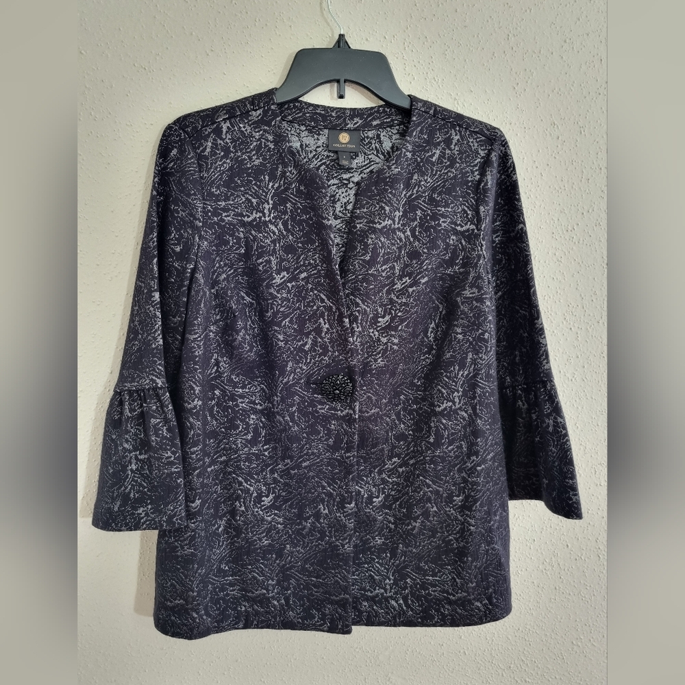 JM Collection Blazer Black For Women  Size S.